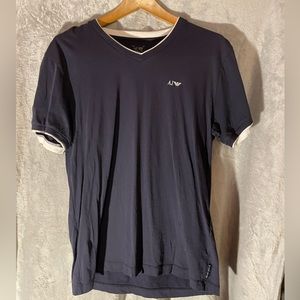 ARMANI JEANS SHIRT 2 tone